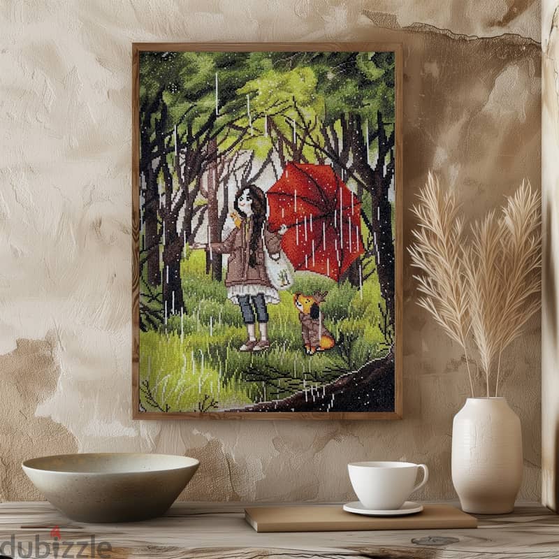 Handmade Cross Stitch Art | Unique Finished Embroidery | Perfect Wall 2