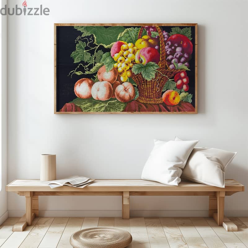 Handmade Cross Stitch Wall Art | Unique Embroidery Decor for Home 1