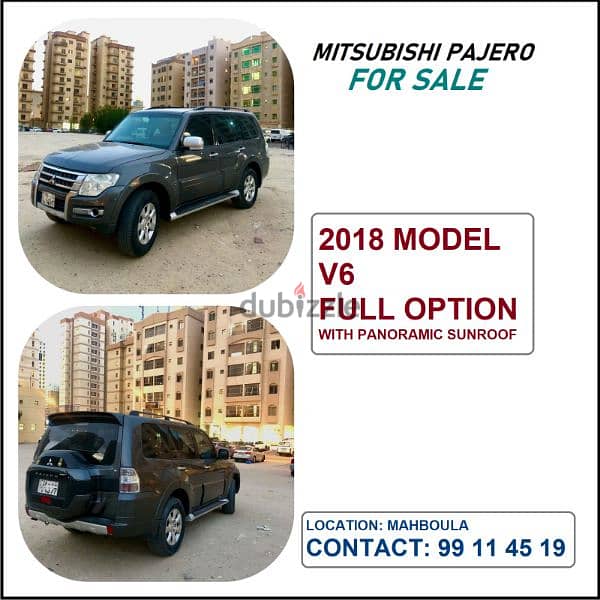 Mitsubishi Pajero 2018 0