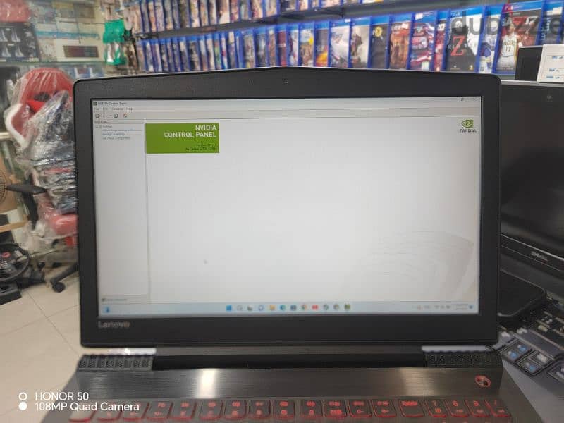 Lenovo legion core i7 7 generation Ram 16 ddr4 2 Hard ssd Nvidia gtx 5