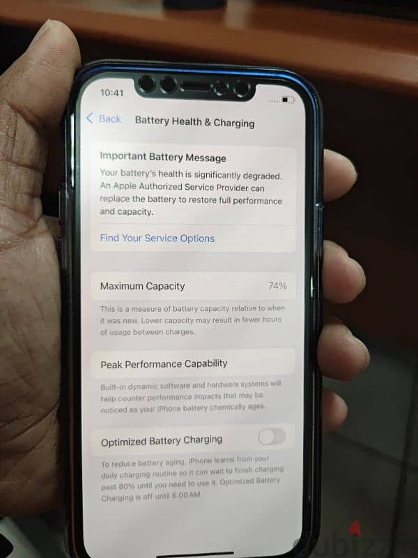 iPhone 12 battery issue only 2