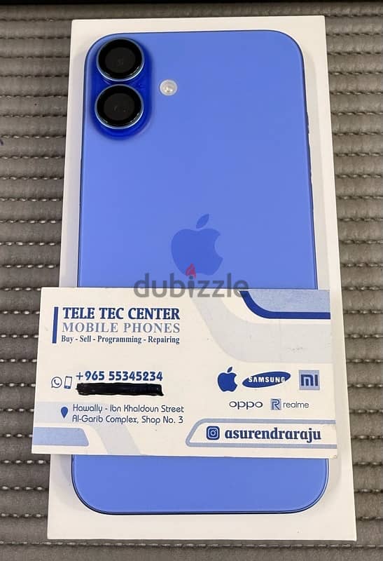 iPhone 16 Plus 5G 256 Blue 20 Days Used Only! 1