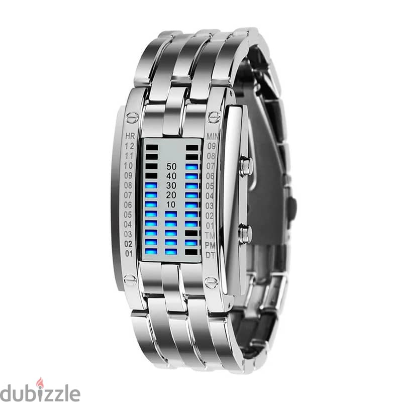 Men Watch Luxury Lover Wristwatch Waterproof Women Stainless Steel Wat 3