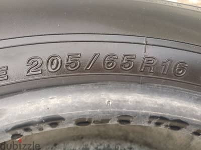 2 tires Camry 2 اطارات كامري جديدة