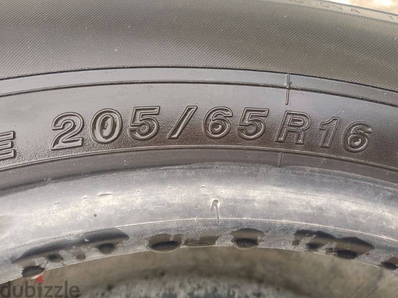 2 tires Camry 2 اطارات كامري جديدة 0