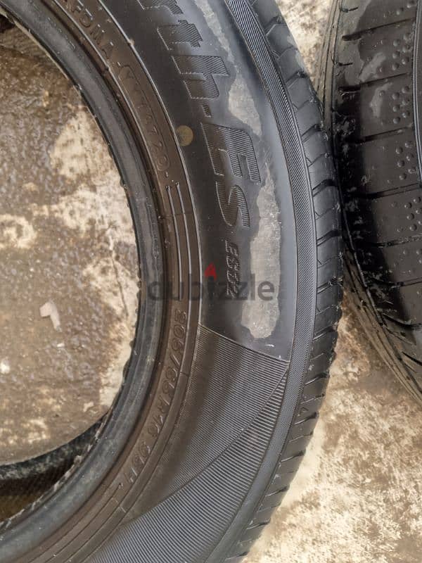 2 tires Camry 2 اطارات كامري جديدة 1