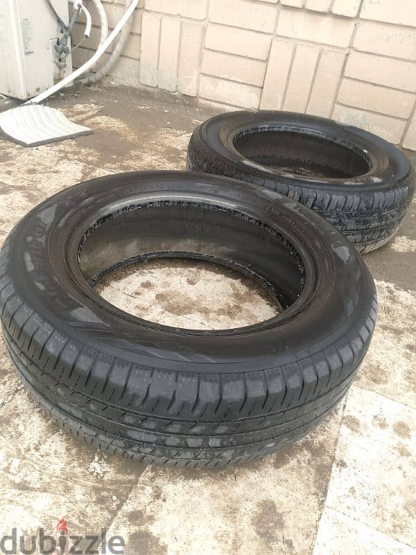 2 tires Camry 2 اطارات كامري جديدة 4