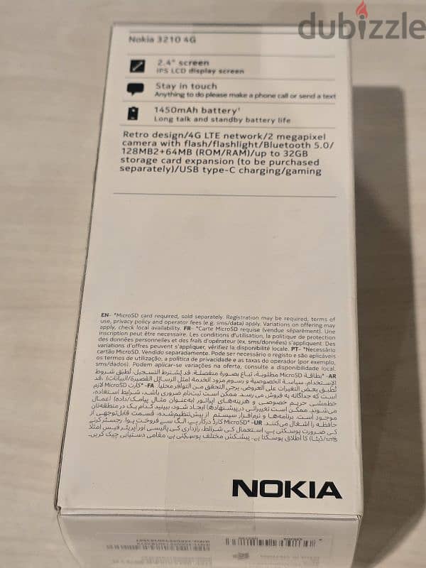 nokia 3210 4g new not opened 1