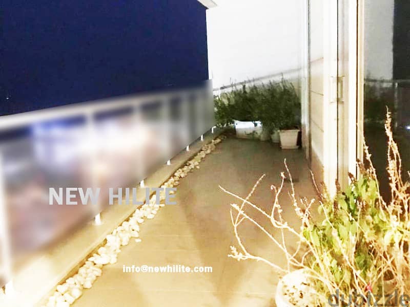 SEMI FURNISHED TWO BEDROOM SEA VIEW APARTMENT FOR RENT IN BNEID AL QAR 1