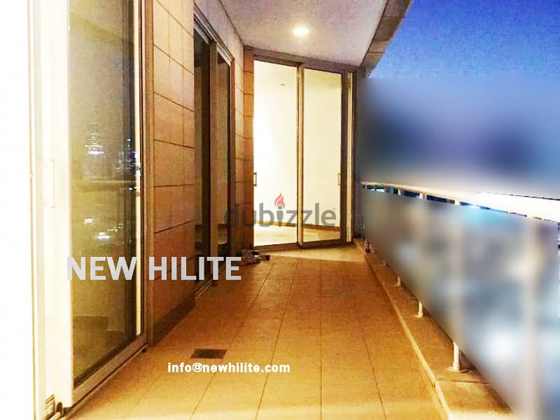 SEMI FURNISHED TWO BEDROOM SEA VIEW APARTMENT FOR RENT IN BNEID AL QAR 2