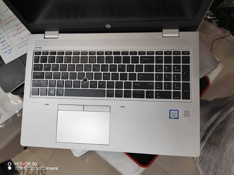 hp probook 640 G5 core i7 8 generation Ram 16 ddr4 2 Hard ssd جيل ثامن 8