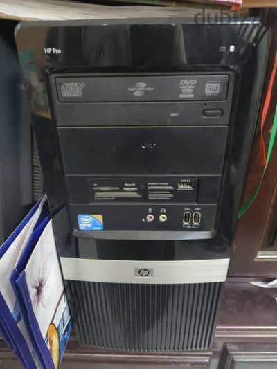 HP pro monitor and desktop