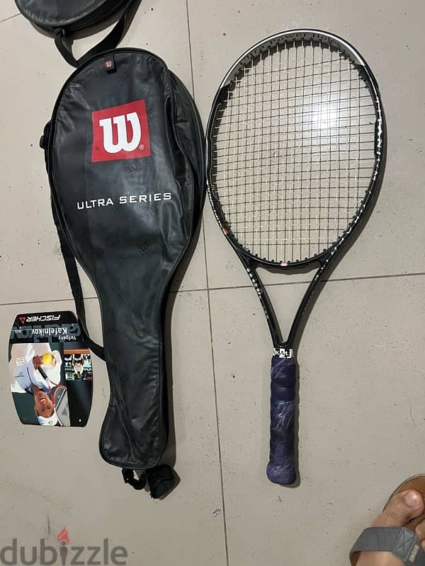 tennis rackets branded 4 pcs with the covers 6