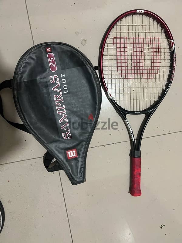 tennis rackets branded 4 pcs with the covers 7