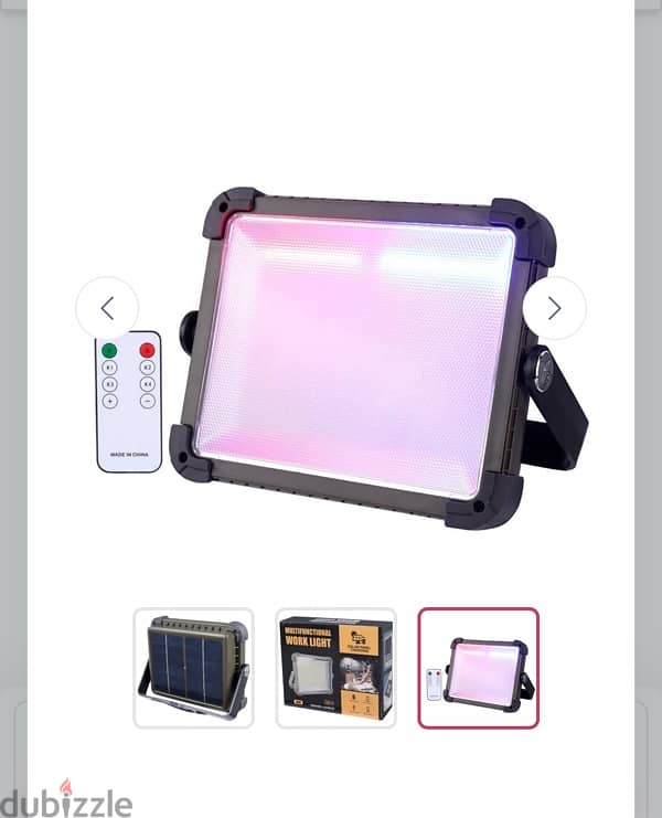 solar and rechargeable strong light 1