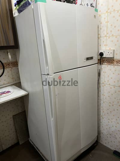 BIG FRIDGE FOR SALE 2 DOORS IN MANGAF