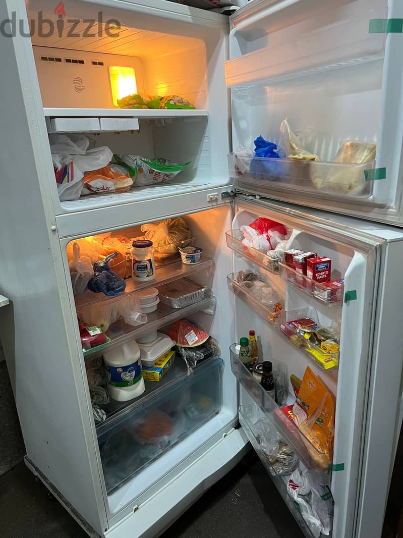 BIG FRIDGE FOR SALE 2 DOORS IN MANGAF 1