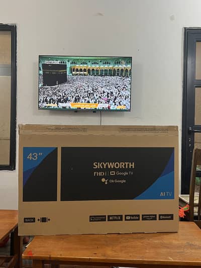 SKYWORTH 43'' SMART TV FOR SALE IN MANGAF