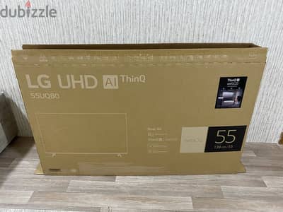 LG BOX ONLY 55 inch