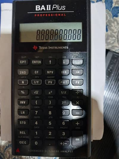 TEXAS INSTRUMENT BA2 PLUS FINANCIAL CALCULATOR