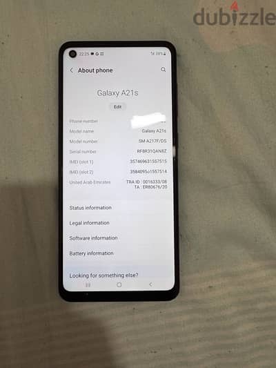 I am selling samsung A21s