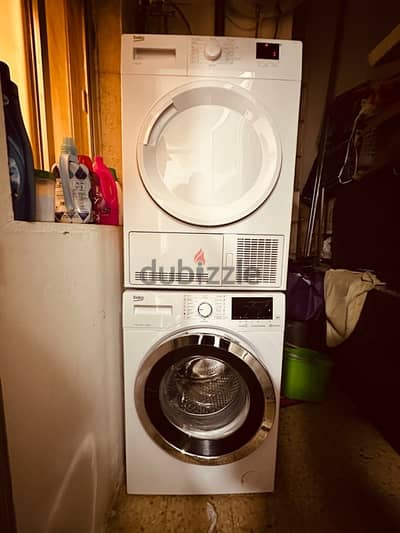 Beko Washing Machine & Dryer Slightly Used