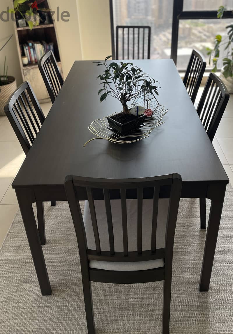 Dinning table with 8 chairs 7