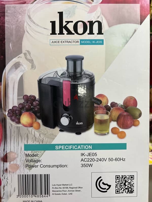 IKON JUICE EXTRACTOR 1