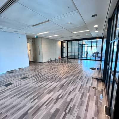 Half a commercial floor for rent in sharq Block 7