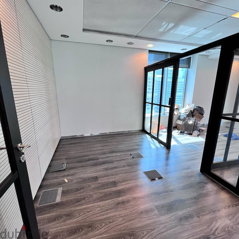 Half a commercial floor for rent in sharq Block 7 4