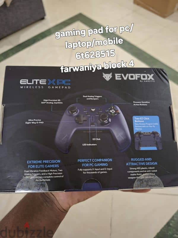 gforce elite x gamepad 4