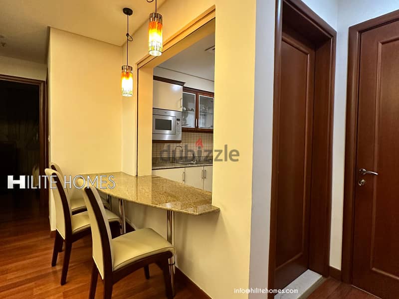 Two bedroom furnished apartment for rent in Sharq 7