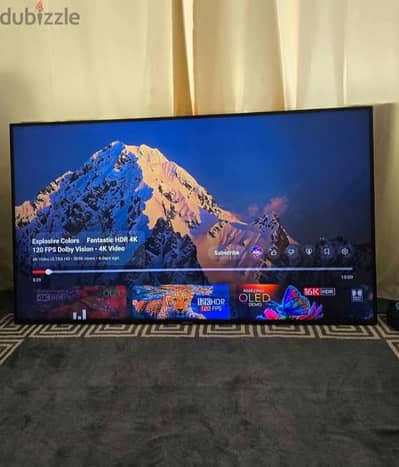 Samsung Crystal 65" inch 4k ultra HDR (2023) model 9 months old