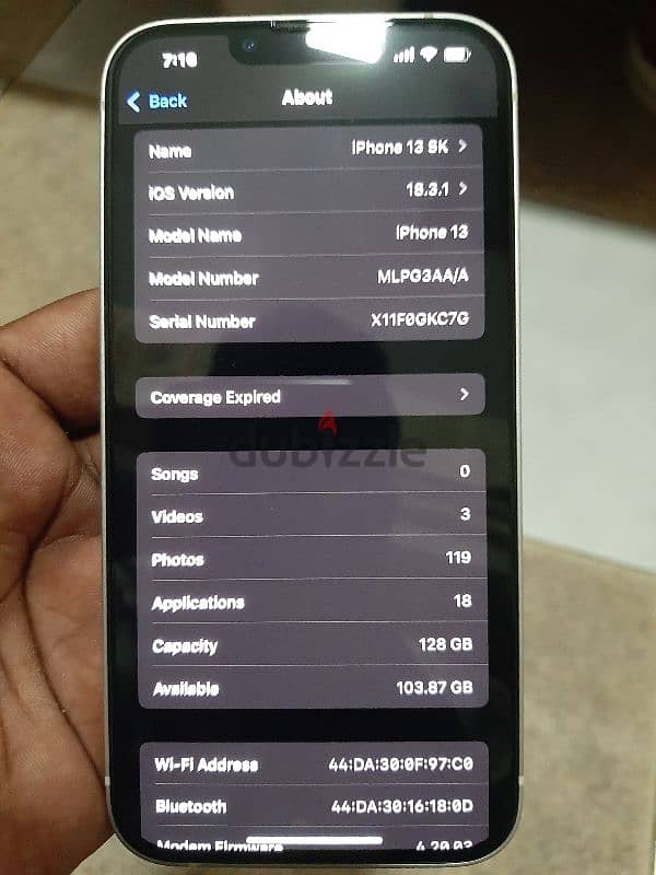 Iphone 13 128gb Perfect Condition. 6