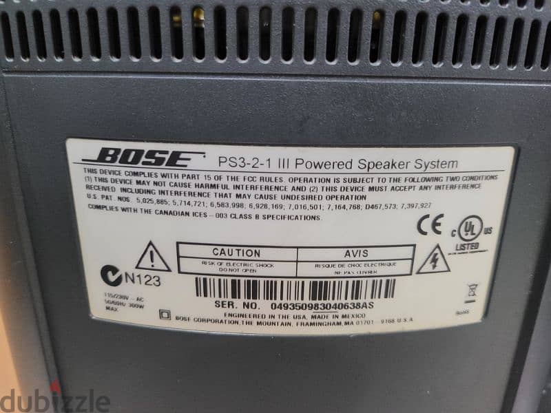 Bose 3.2. 1 GS series 3 2