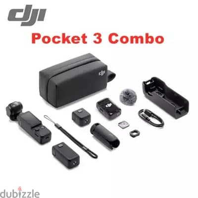 Dji osmo pocket 3 Combo with Dji ND filter set 190 KD