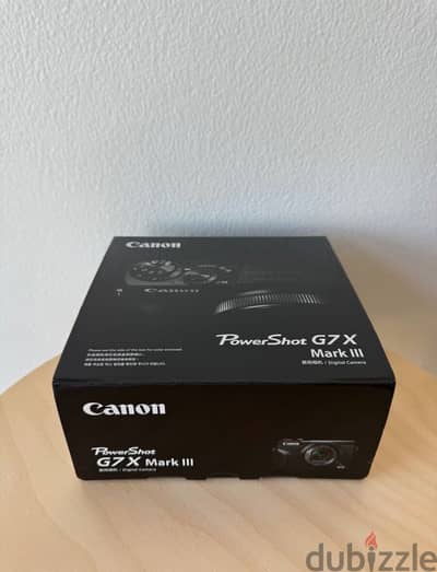 NEW Canon PowerShot G7X Mark III Digital Camera Vlogging Black