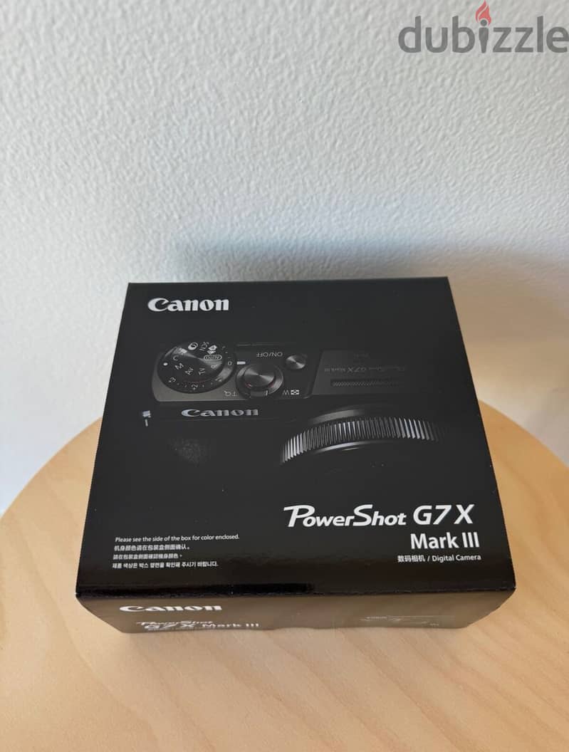 NEW Canon PowerShot G7X Mark III Digital Camera Vlogging Black 1