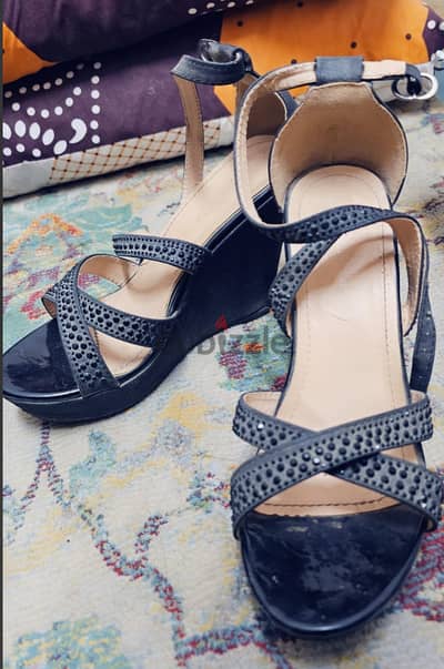 Black Heels - Size 39