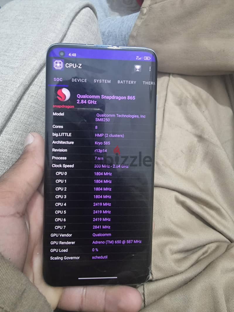 Redmi mi 10 pro 5g screen broken  back glass 5