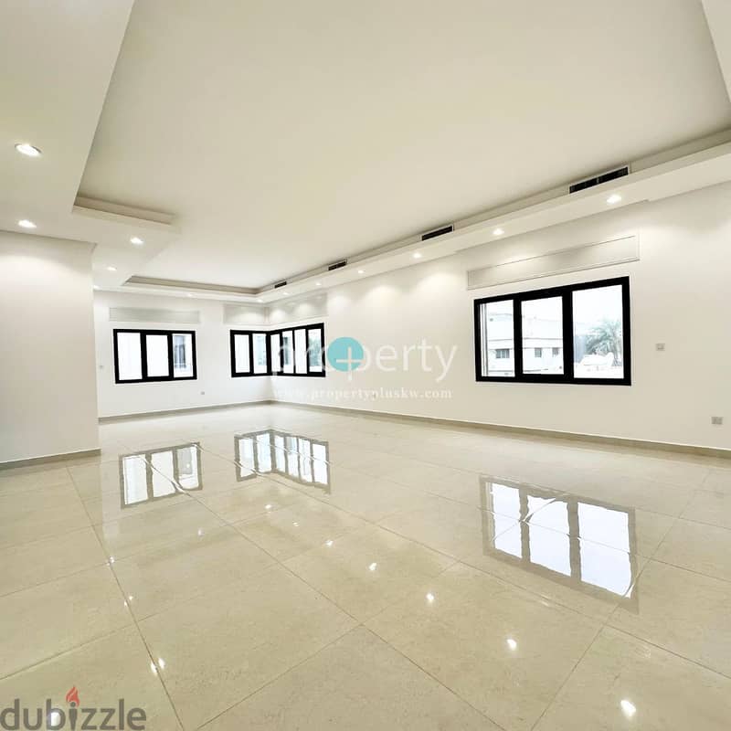 Four Master bedroom floor for rent in Mansouriya 3