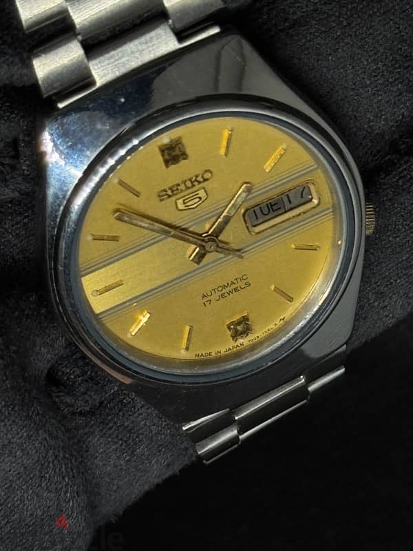 Seiko 5 vintage gold 2