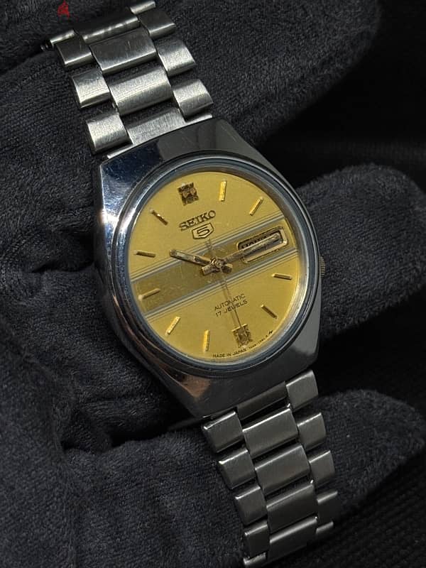 Seiko 5 vintage gold 3