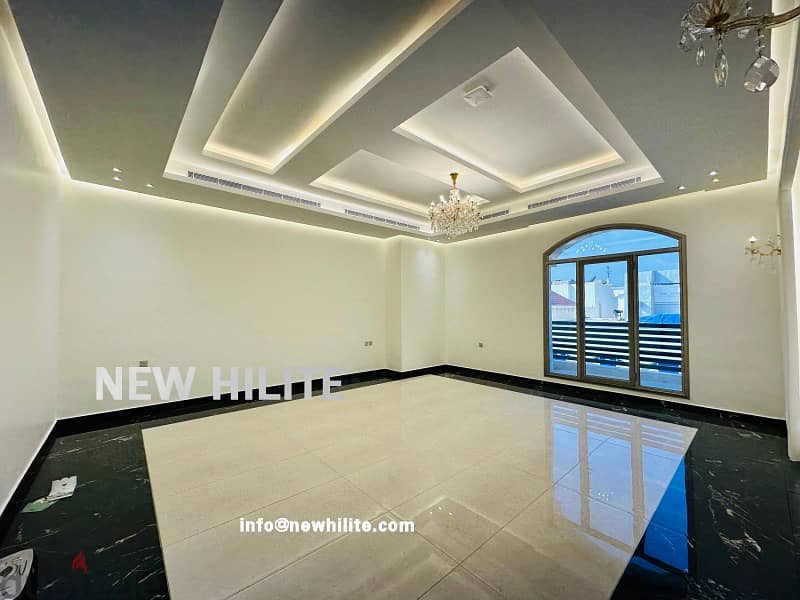 Full floor four bedroom apartment for rent in Mishref 1