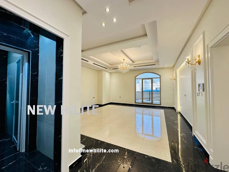 Full floor four bedroom apartment for rent in Mishref 11