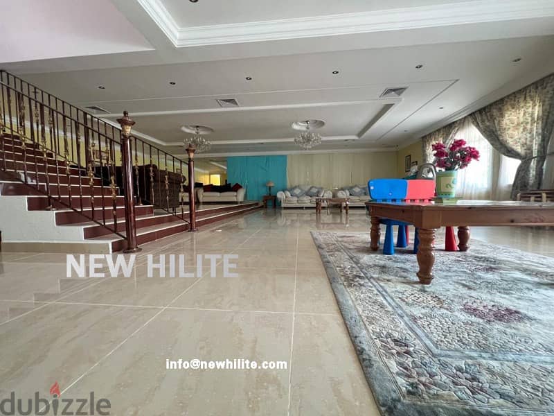 Five bedroom furnished villa for rent in Shuhada 1