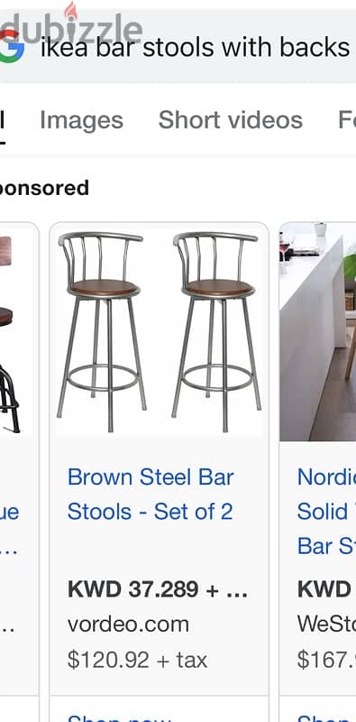 3 ikea hi chairs, bar stools