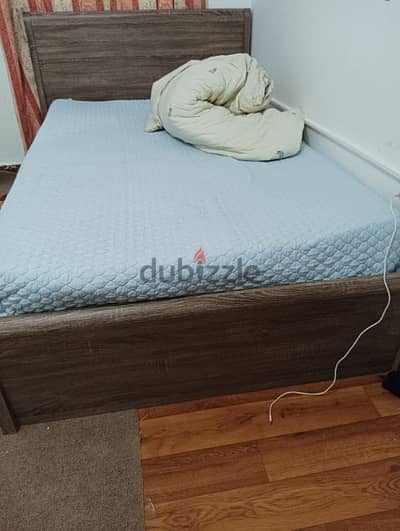 STRONG BED WITH MEDICATED MATTRESS SIZE 120 × 200