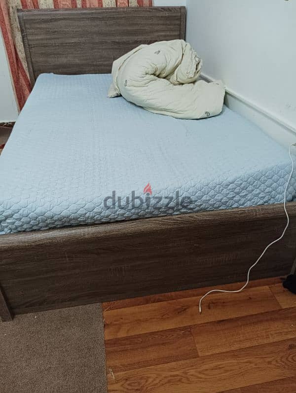 bed with mattress 120 × 200 0