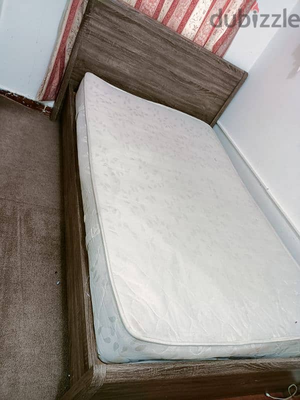 bed with mattress 120 × 200 2